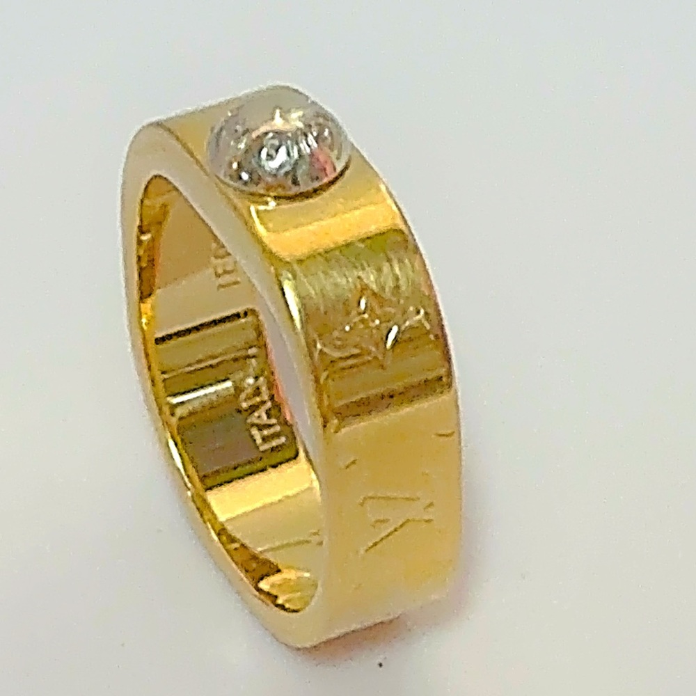 Louis Vuitton Gold and Silver Ring - Picture 7 of 11